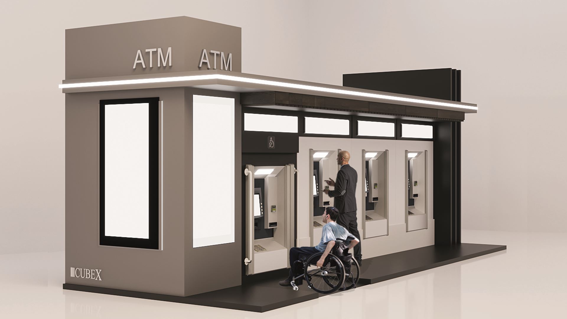 FORNIAMO SERVIZIO CON I NOSTRI ARMADI ATM ADATTI PER L'ESTETICA URBANA